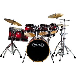 Mapex M Birch 6-Piece Drum Set with Free 8" Tom Black Forest Cherry
