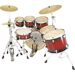 Mapex M Birch 6-Piece Drum Set with Free 8" Tom Black Forest Cherry