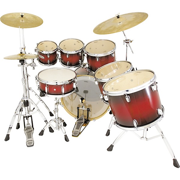 Mapex M Birch 6-Piece Drum Set with Free 8" Tom Black Forest Cherry