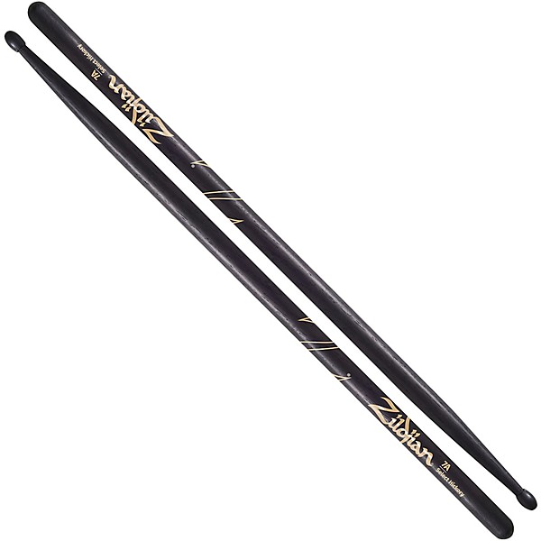 Zildjian Hickory Series Black Drumsticks 7A Nylon