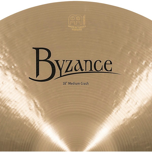 MEINL Byzance Medium Crash Traditional Cymbal 18 in.