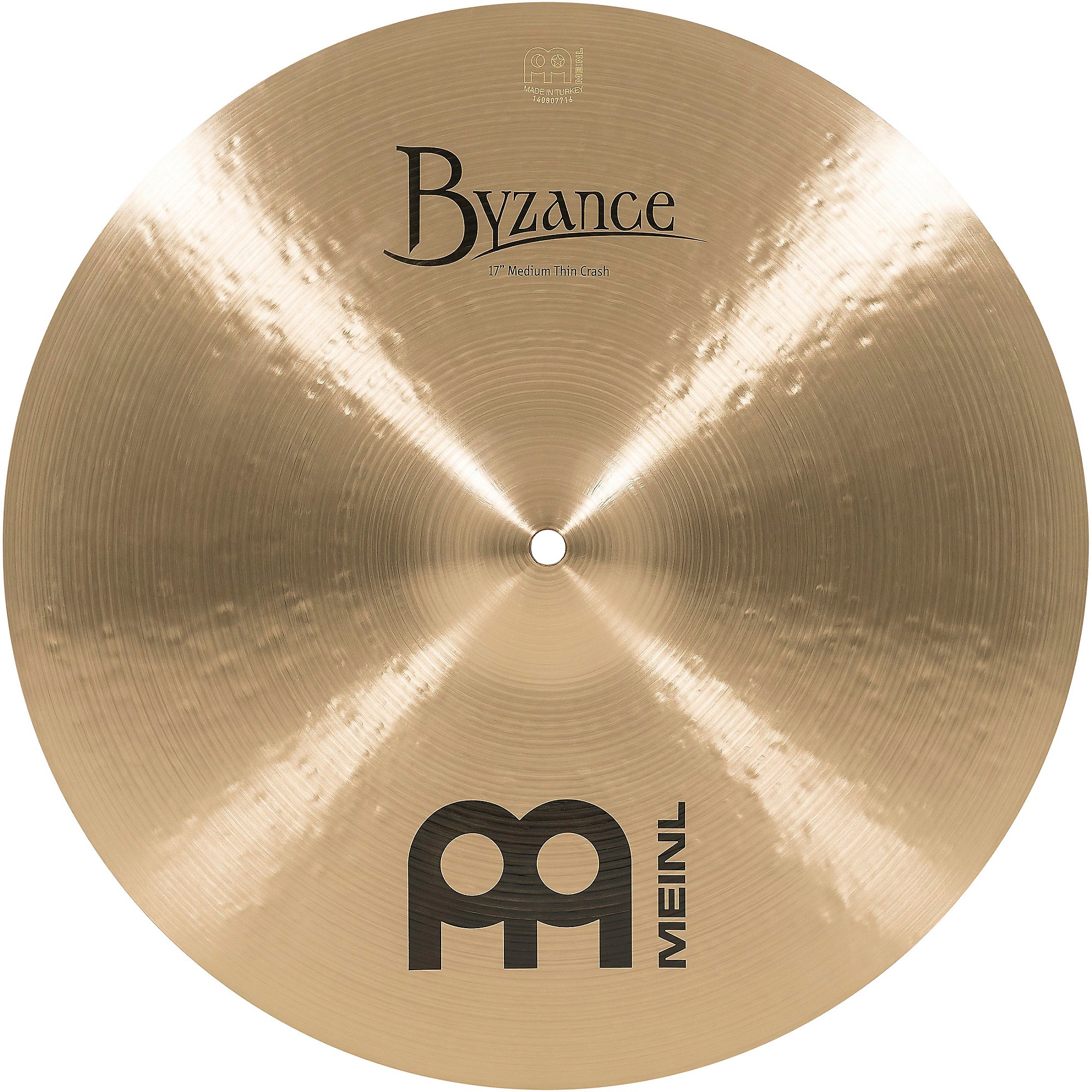 MEINL Byzance Medium Thin Crash Traditional - 17 in. | Guitar Center