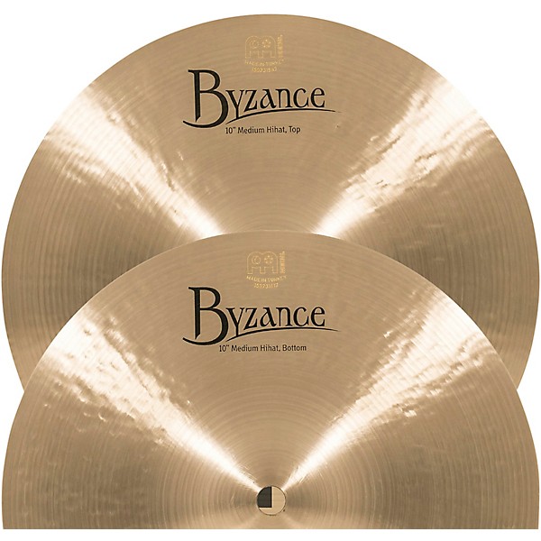MEINL Byzance Mini Hi-Hat Traditional Cymbals 10 in.