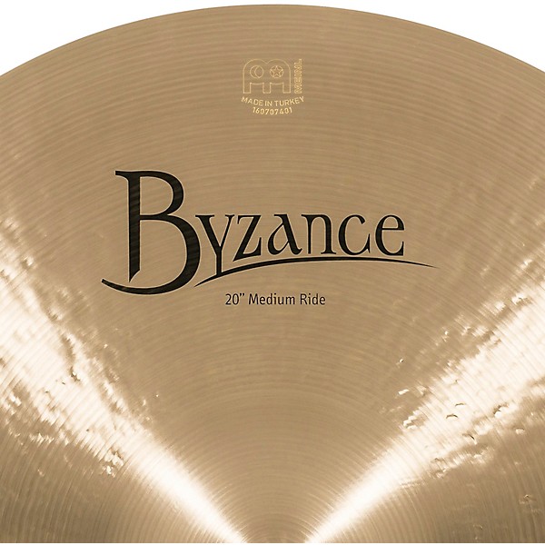 Open Box MEINL Byzance Medium Ride Traditional Cymbal Level 2 20 in. 194744146923
