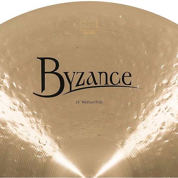 Open Box MEINL Byzance Medium Ride Traditional Cymbal Level 1 24 in.