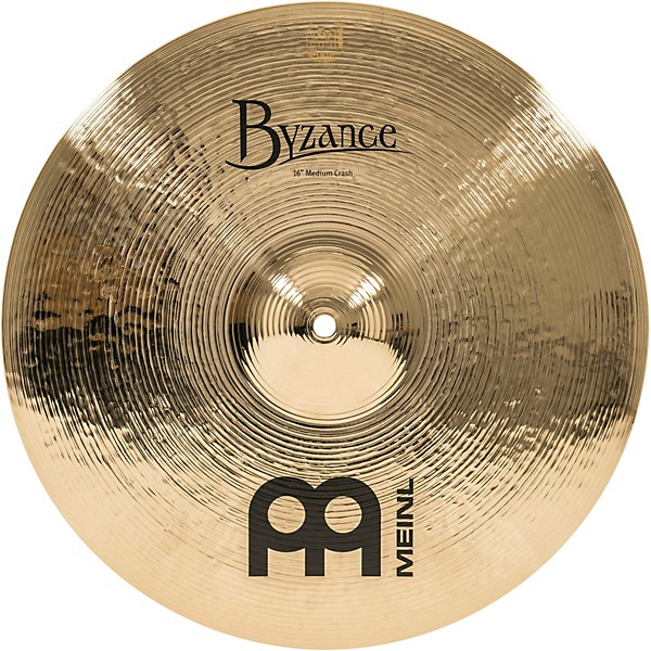 MEINL Byzance Brilliant Medium Crash Cymbal 16 in.