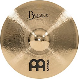 MEINL Byzance Brilliant Medium Crash Cymbal 16 in. MEINL Byzance Brilliant Medium Crash Cymbal 20 in.