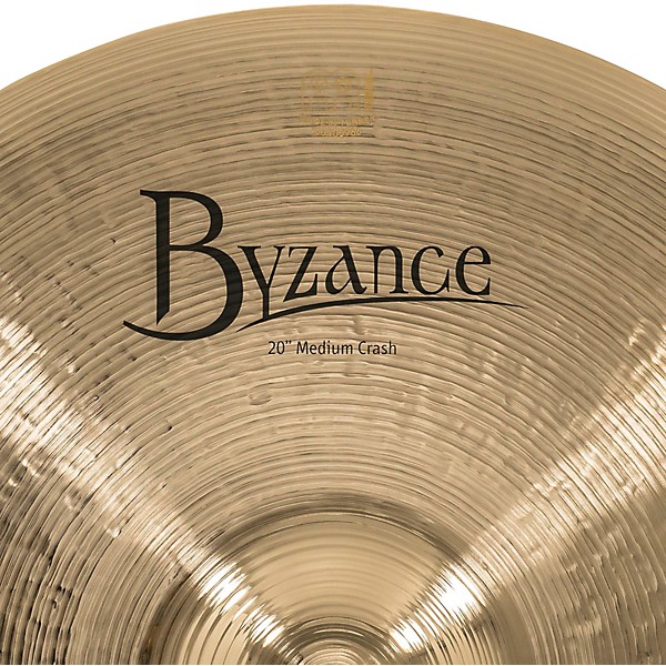 MEINL Byzance Brilliant Medium Crash Cymbal 20 in.
