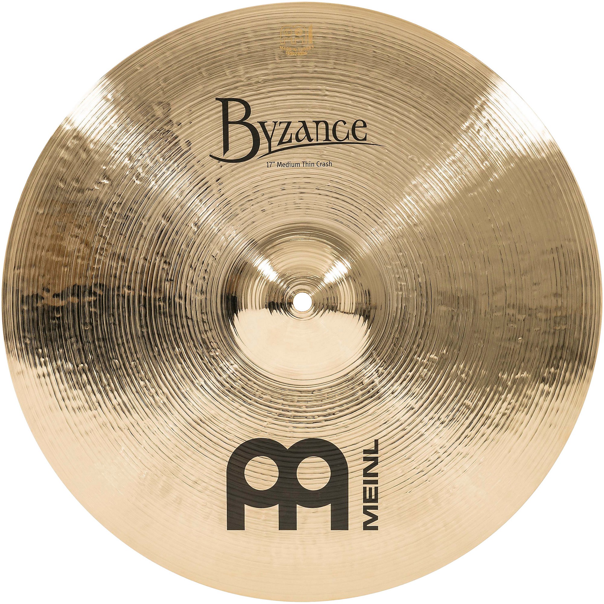 MEINL Byzance Medium Thin Crash Brilliant Cymbal 17 in. | Guitar