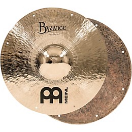 Open Box MEINL Byzance Fast Hi-Hat Brilliant Cymbals Level 1 14 in.