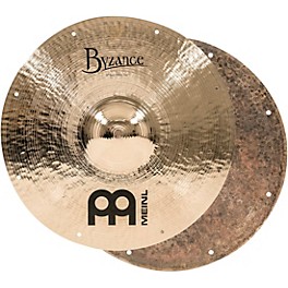 MEINL Byzance Fast Hi-Hat Brilliant Cymbals 14 in. MEINL Byzance Fast Hi-Hat Brilliant Cymbals 14 in.