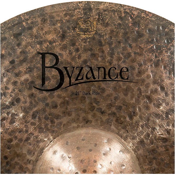 MEINL Byzance Dark Ride Cymbal 21 in.