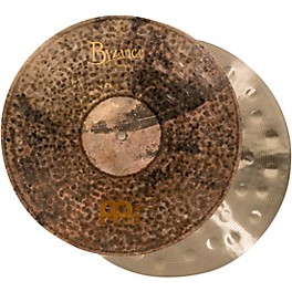 MEINL Byzance Extra-Dry Medium Hi-Hat Cymbals 16 in. MEINL Byzance Extra-Dry Medium Hi-Hat Cymbals 16 in.