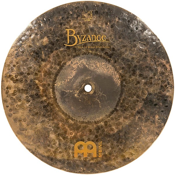 MEINL Byzance Extra-Dry Medium Hi-Hat Cymbals 13 in.