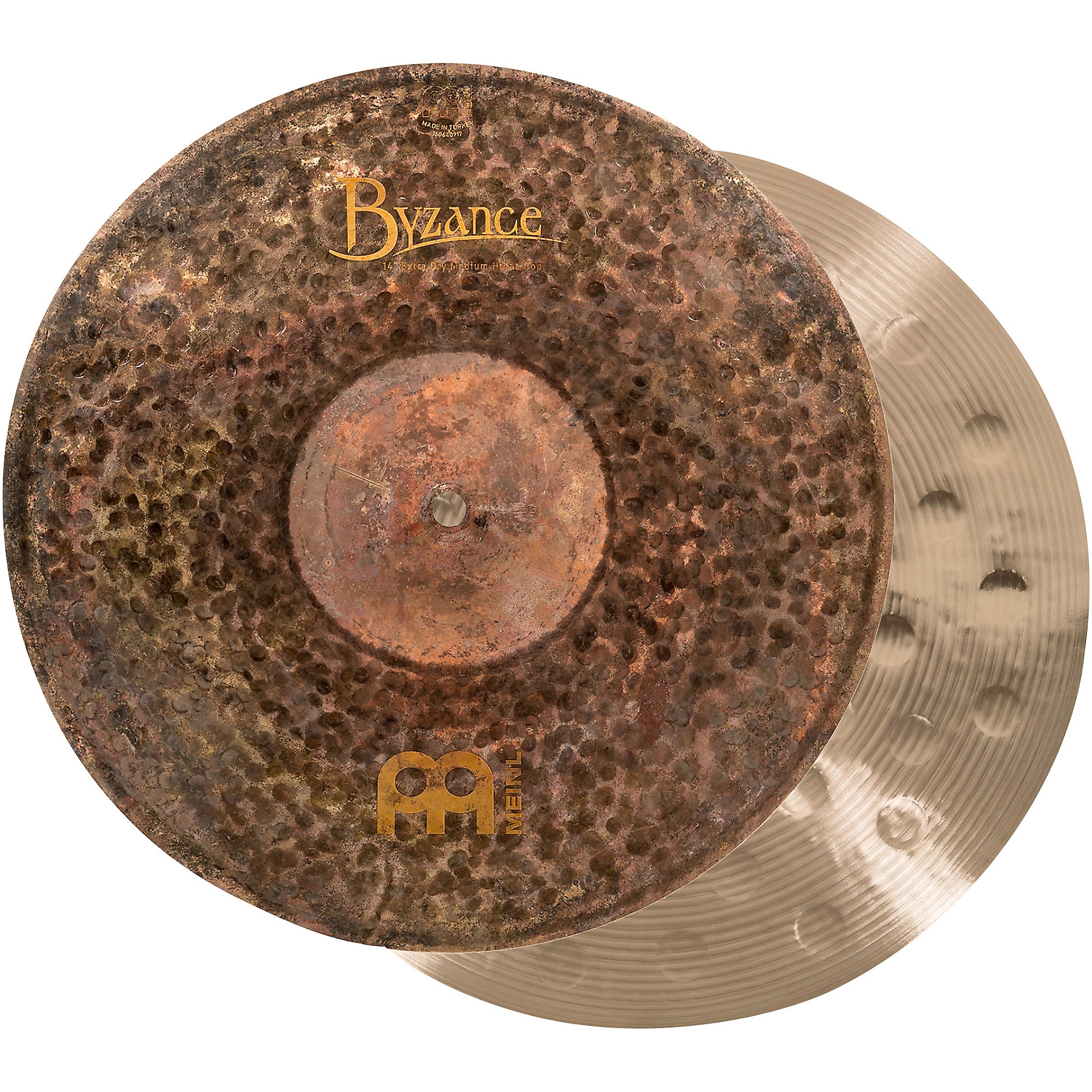 MEINL Byzance Extra-Dry Medium Hi-Hat Cymbals 14 in.