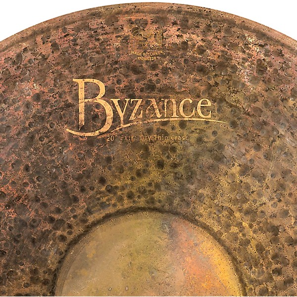 MEINL Byzance Extra Dry Thin Crash Traditional Cymbal 20 in.