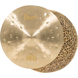 MEINL Byzance Jazz Thin Hi-Hat Traditional Cymbals 14 in.