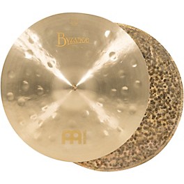 MEINL Byzance Jazz Thin Hi-Hat Traditional Cymbals 14 in. MEINL Byzance Jazz Thin Hi-Hat Traditional Cymbals 14 in.