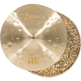 MEINL Byzance Jazz Thin Hi-Hat Traditional Cymbals 14 in. MEINL Byzance Jazz Thin Hi-Hat Traditional Cymbals 13 in.