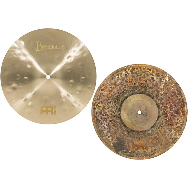 MEINL Byzance Jazz Thin Hi-Hat Traditional Cymbals 13 in.