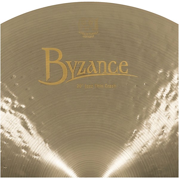 MEINL Byzance Jazz Thin Crash Traditional Cymbal 20 in.