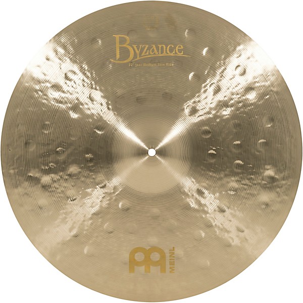 MEINL Byzance Jazz Medium Thin Ride Traditional Cymbal 22 in.