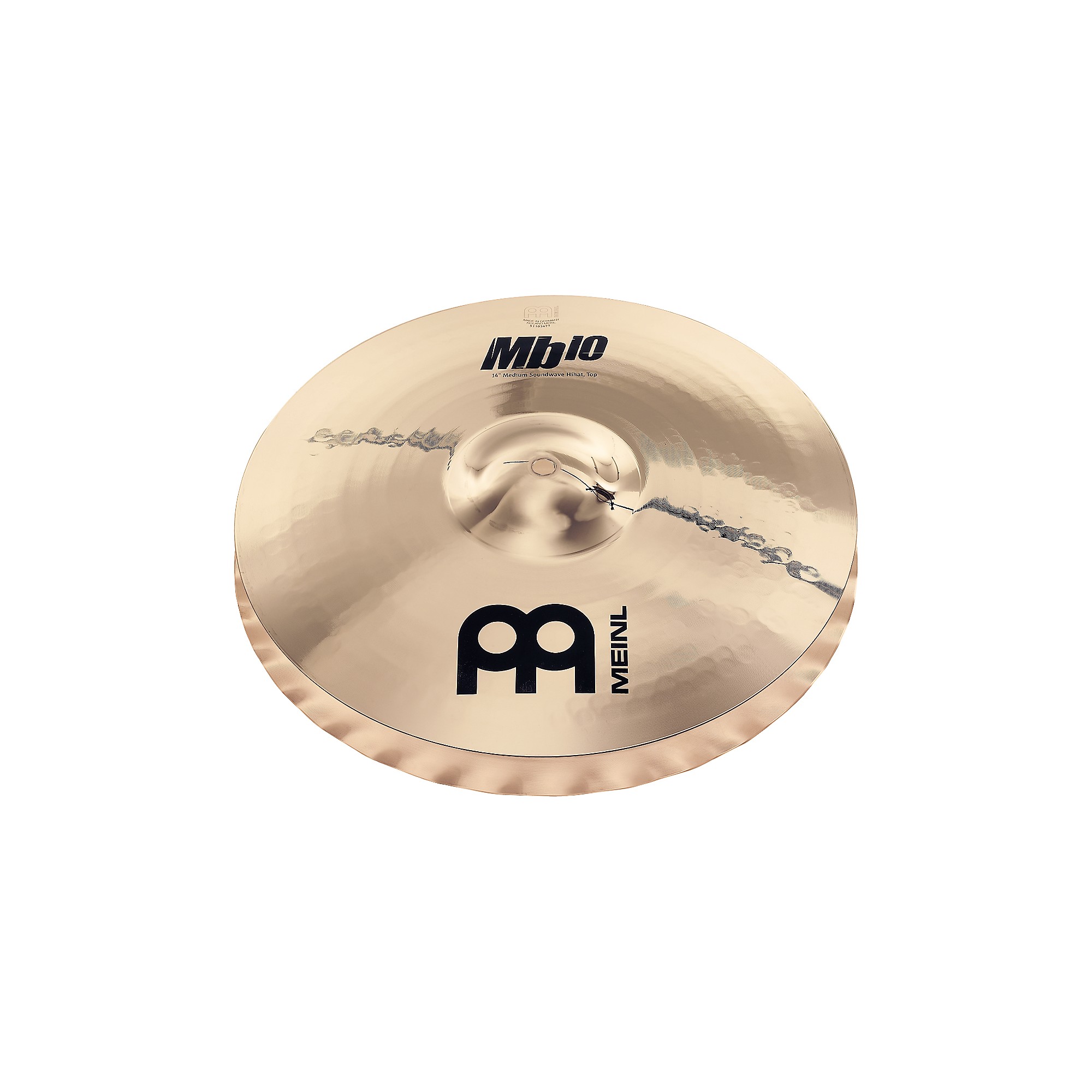 MEINL Mb10 Medium Soundwave Hi-Hat Cymbals 14 in. | Guitar Center