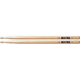 Nova 12-Pair Hickory Drumsticks Wood 2B