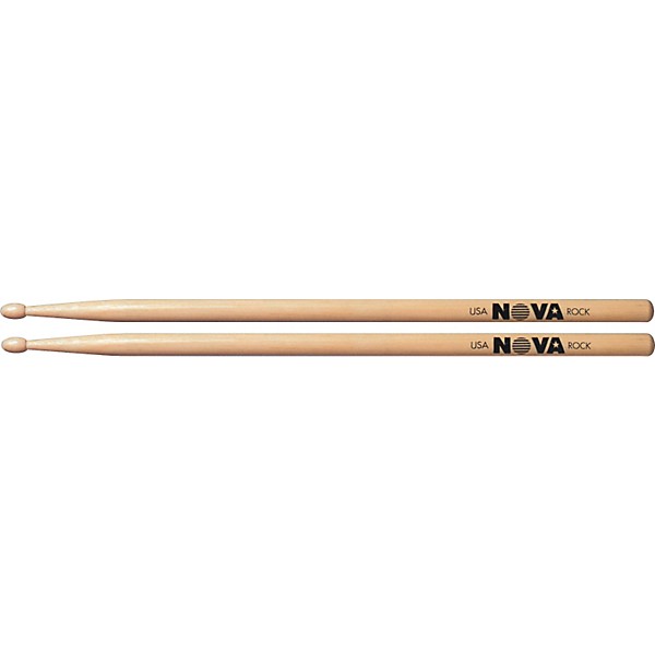 Nova 12-Pair Hickory Drumsticks Wood Rock