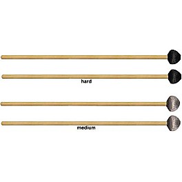 Vic Firth Corpsmaster Rattan Vibe Mallets Hard Vic Firth Corpsmaster Rattan Vibe Mallets Medium