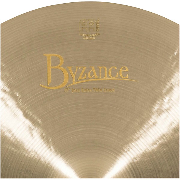 MEINL Byzance Jazz Extra Thin Crash Traditional Cymbal 17 in.