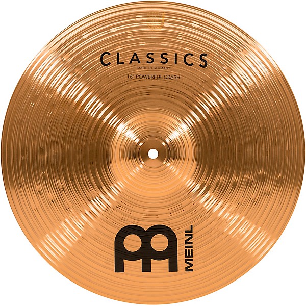 MEINL Classics Powerful Crash Cymbal 16 in.