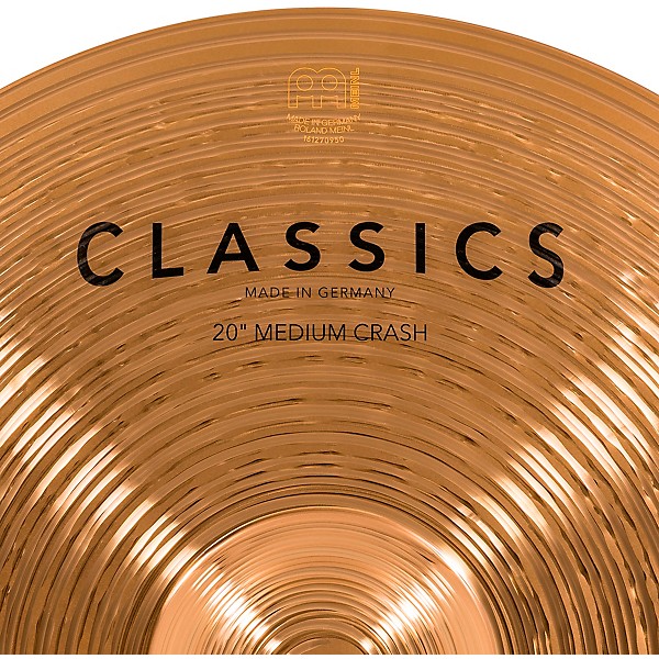 MEINL Classics Medium Crash Cymbal 20 in.