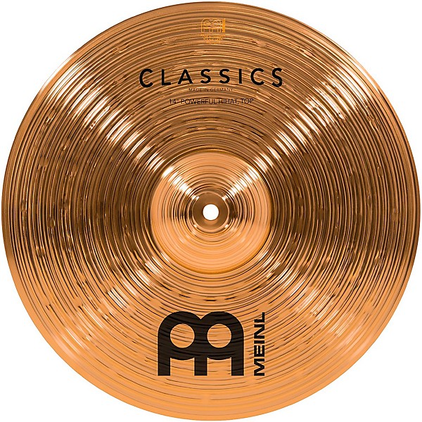 MEINL Classics Powerful Hi-Hat Cymbals 14 in.