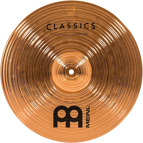 MEINL Classics Powerful Hi-Hat Cymbals 14 in.