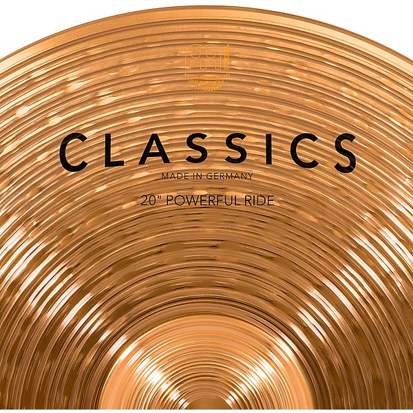 MEINL Classics Powerful Ride Cymbal 20 in.