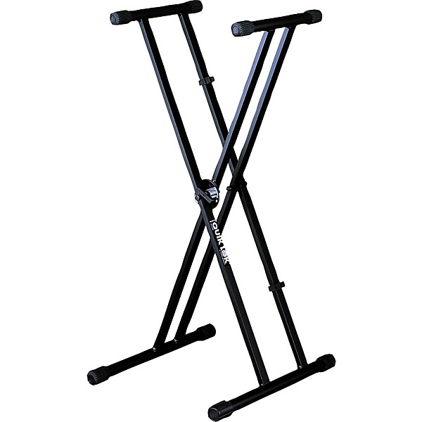 Open Box Quik-Lok QLX-21 Double Braced Single Tier Keyboard Stand Level 1