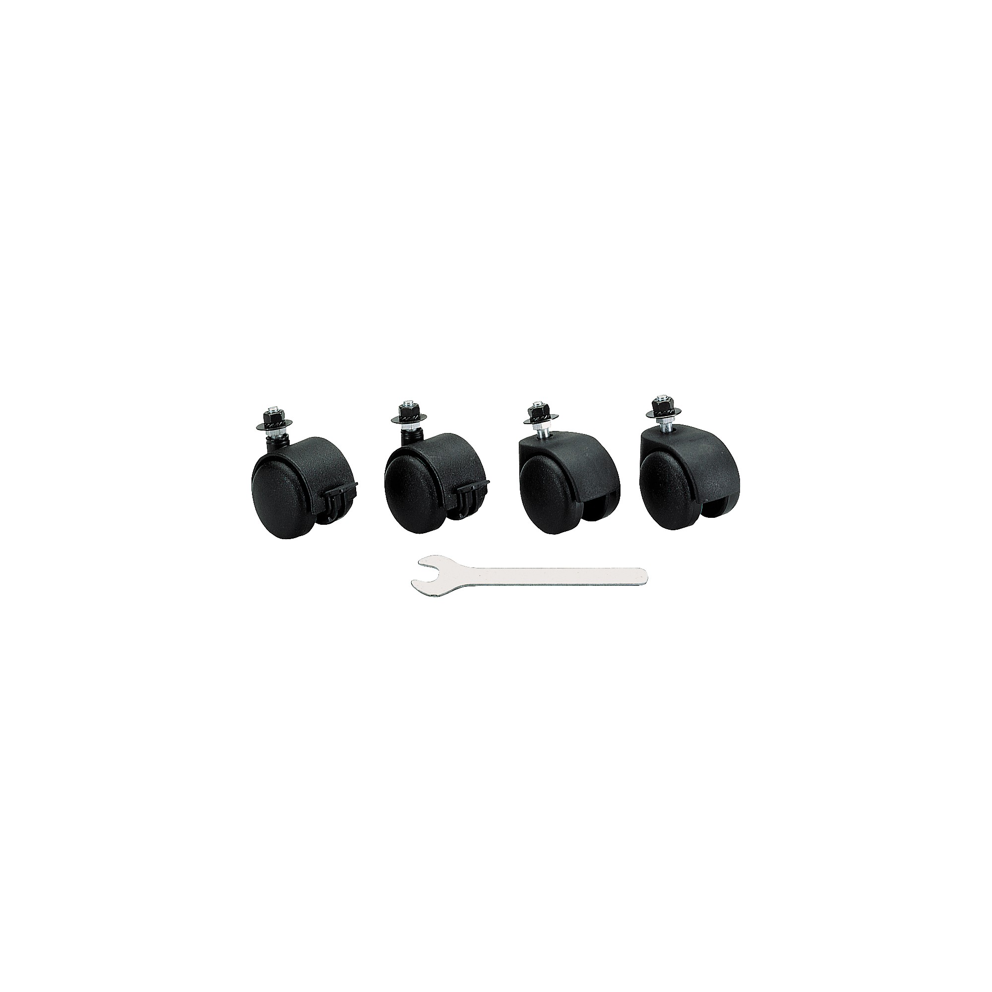 ELLwAker Quik-Lok ZM-99 Caster Kit for Z Stands and Workstations
