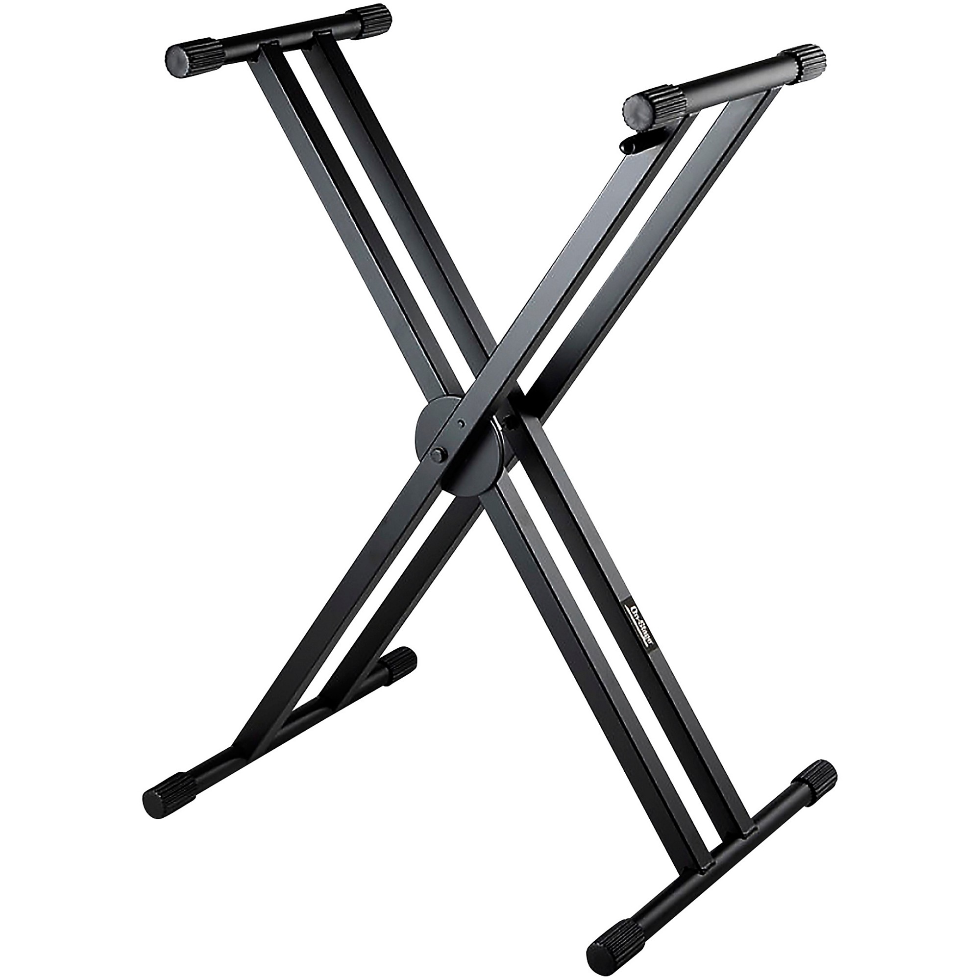 Open Box On-Stage KS7291 ERGO-LOK Double-X Keyboard Stand | Guitar