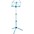 K&M Classic Music Stand Blue K&M Classic Music Stand Ocean Blue