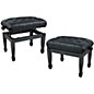 Musician's Gear Leather Concert Piano Bench Black thumbnail