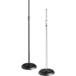 Atlas Sound MS-10C Round Base All-Purpose Mic Stand Chrome Atlas Sound MS-10C Round Base All-Purpose Mic Stand Ebony