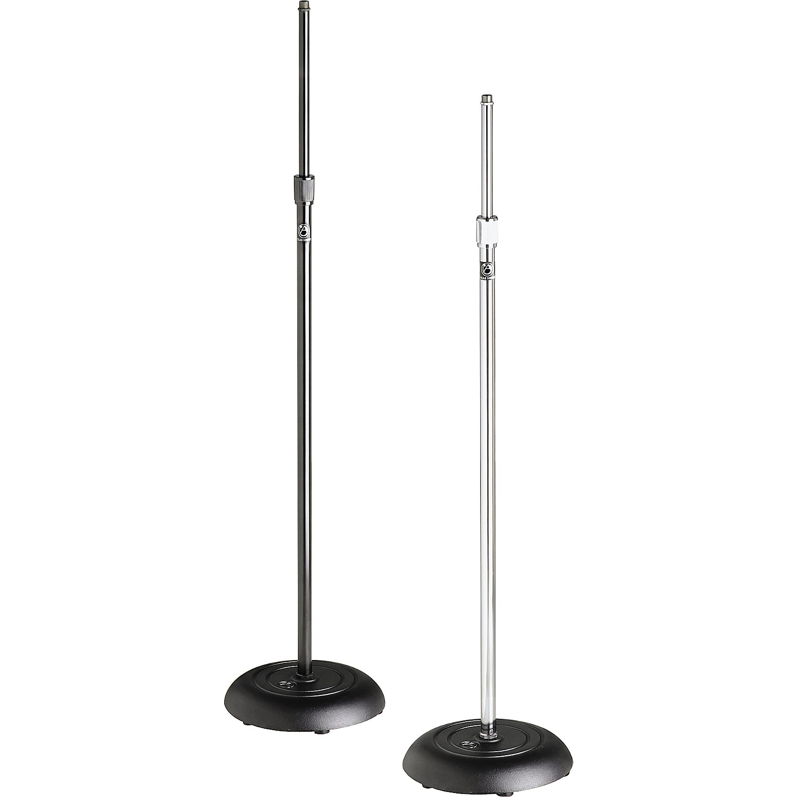 Atlas Sound MS10C Round Base AllPurpose Mic Stand Chrome Guitar Center