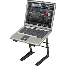 Musician's Gear Laptop Computer Stand Black Adj. Height