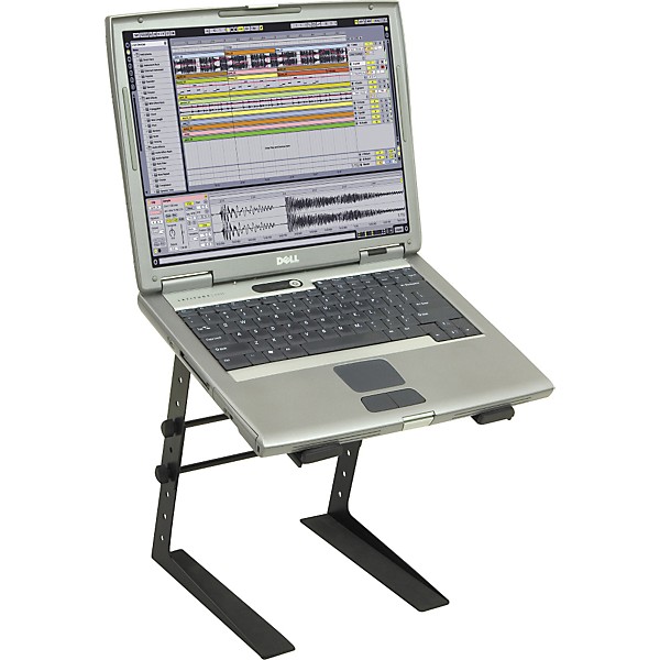 Musician's Gear Laptop Computer Stand Black Adj. Height