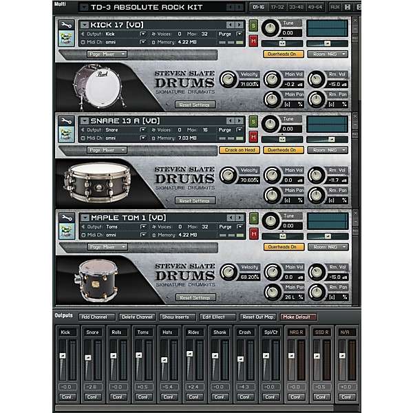 Steven Slate Drums Signature Drumkits Platinum Edition Drum Suite