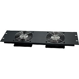 Raxxess Quiet Dual Fan Rack Panel