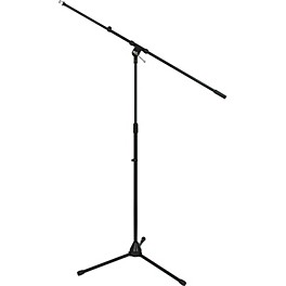 Musician's Gear Tripod Mic Stand With Telescoping Boom Black