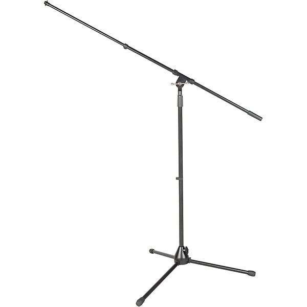 Musician's Gear Tripod Mic Stand With Telescoping Boom Black