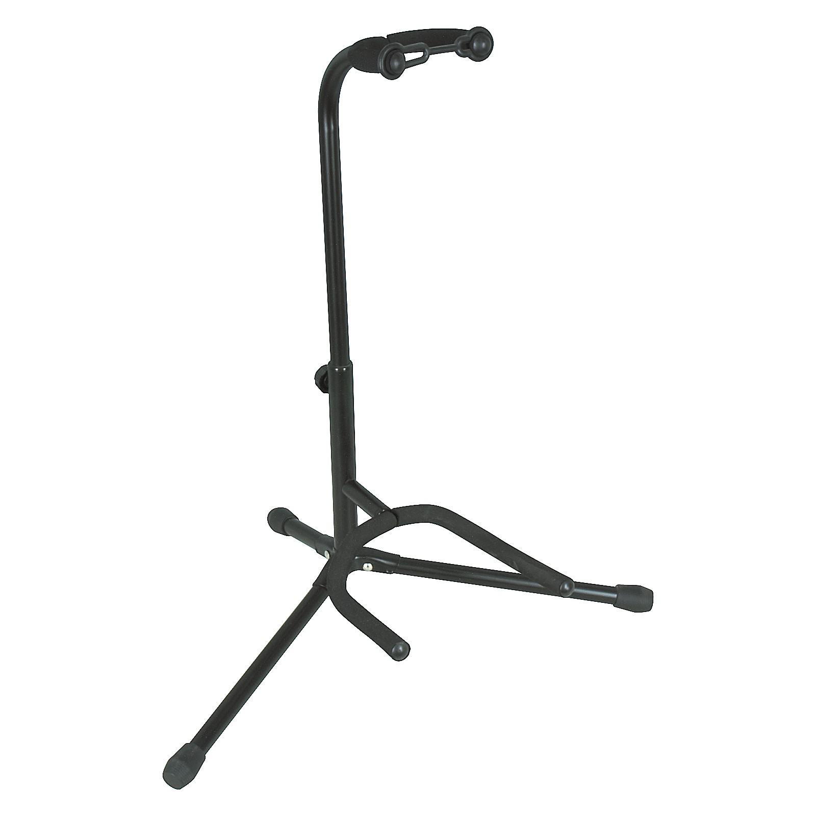 Guitar　Musician's　Gear　and　Electric,　Acoustic　Bass　Black　Guitar　Stand　Center